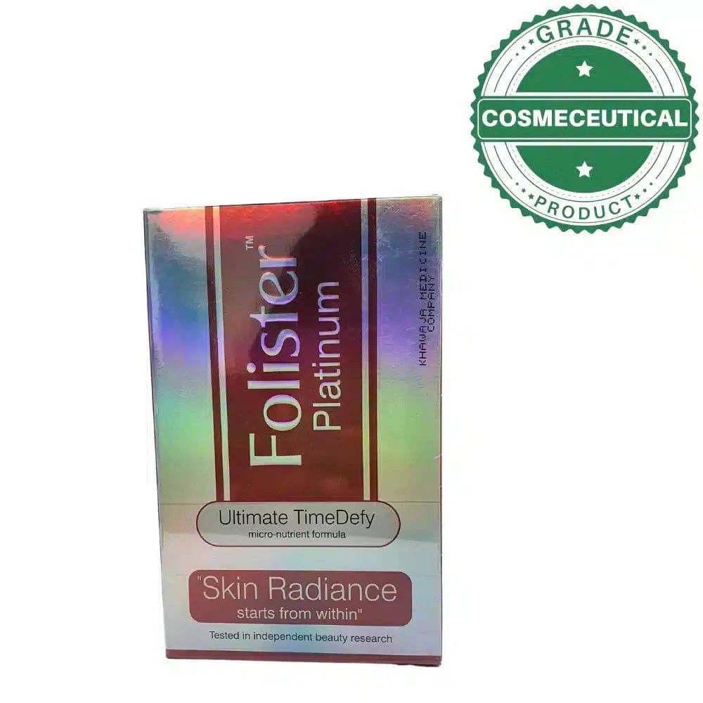 FOLISTER PLATINUM 30 TABLETS - dermatologists.pk