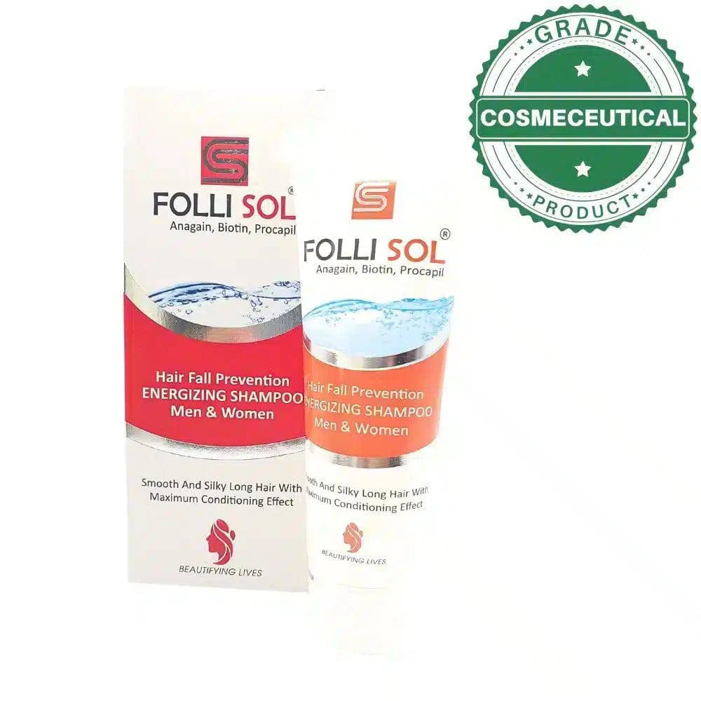 FOLLI SOL HAIR FALL PREVENTION ENERGIZING SHAMPOO MEN AND WOMEN 100ml