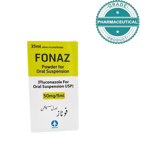 FONAZ POWDER FOR ORAL SUSPENSION 50mg/5ml - dermatologists.pk