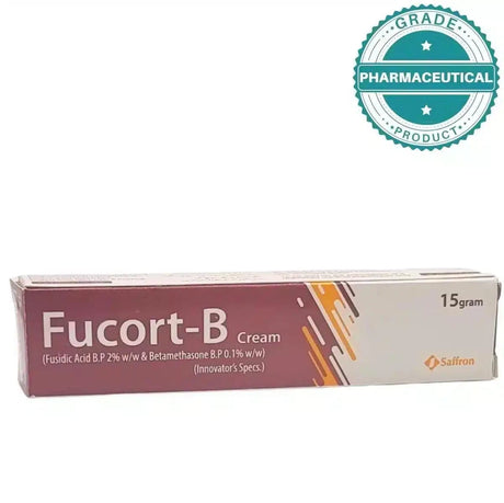 FUCORT-B CREAM (FUSIDIC ACID B.P 2% W/W AND BETAMETHASONE B.P 0.1% W/W) 15gram