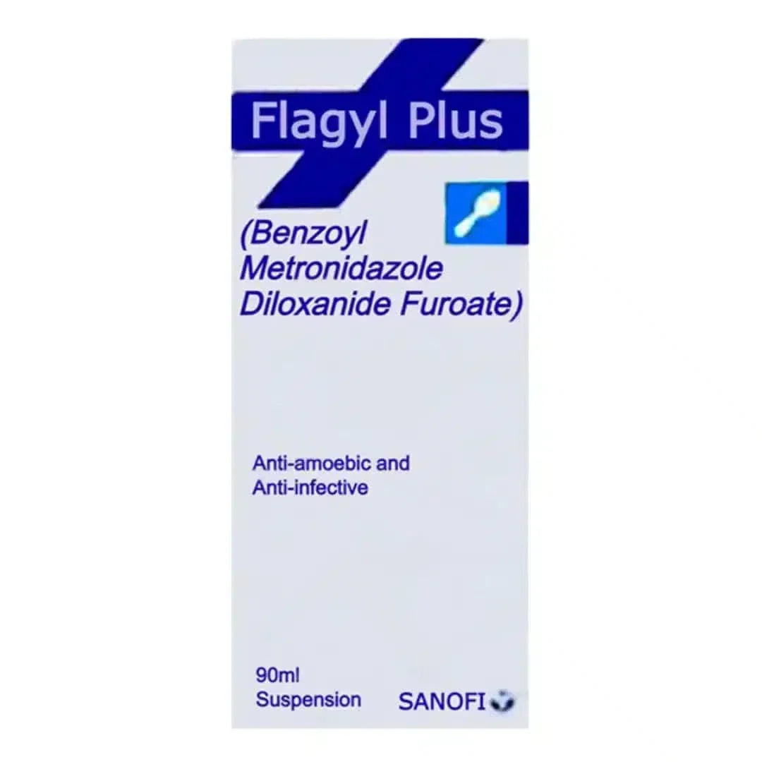 Flagyl Plus Suspension 90Ml