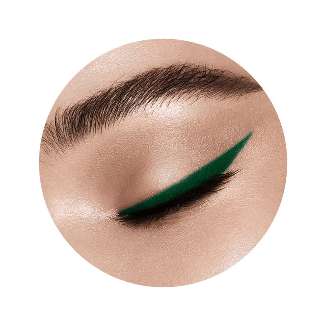 Aqua Color Line Cake Eyeliner Green