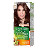 GARNIER COLOR NATURALS 4.7 DARK SHINY BROWN - dermatologists.pk