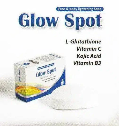 GLOW SPOT FACE AND BODY LIGHTENING SOAP 75g - dermatologists.pk