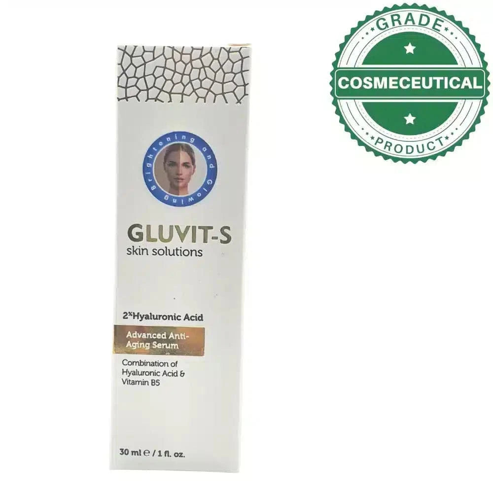 GLUVIT-S SKIN SOLUTIONS ADVANCED ANTI-AGING SERUM 30ml - dermatologists.pk