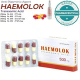 HAEMOLOK CAPSULES (TRANEXAMIC ACID) 500 mg PACK OF 20 CAPSULES