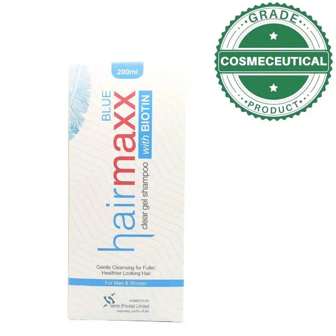 HAIRMAXX BLUE CLEAR GEL SHAMPOO WITH BIOTIN 200ml - dermatologists.pk