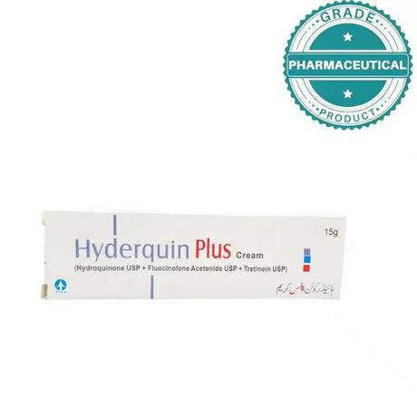 HYDERQUIN PLUS CREAM 15g - dermatologists.pk