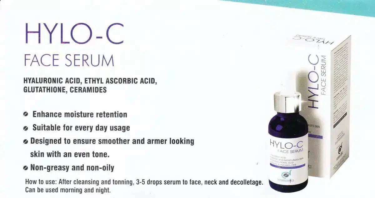 HYLO-C FACE SERUM 20ml - dermatologists.pk