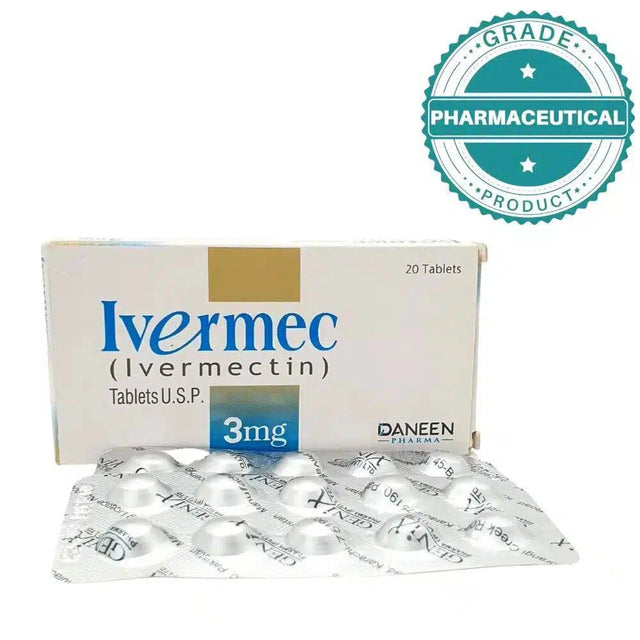 IVERMEC TABLETS 3mg - dermatologists.pk