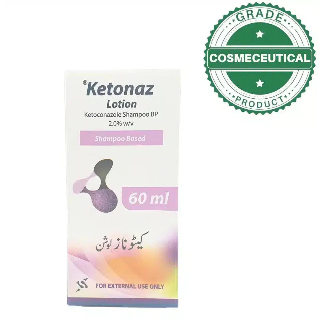 KETONAZ LOTION SHAMPOO BASED 60ml - dermatologists.pk