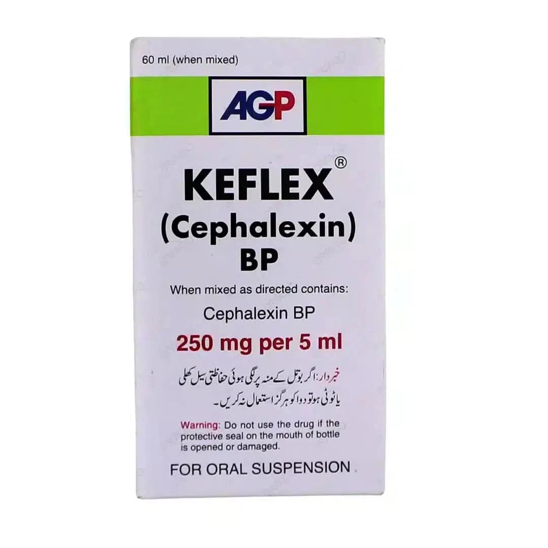 Keflex 60Ml Suspension 250Mg