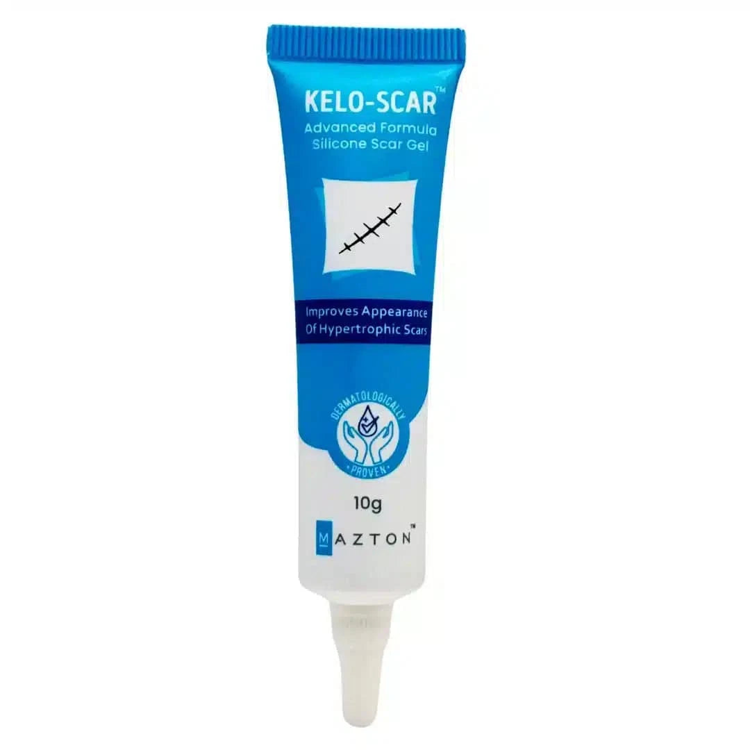 Kelo scar advanced formula silicone scar gel