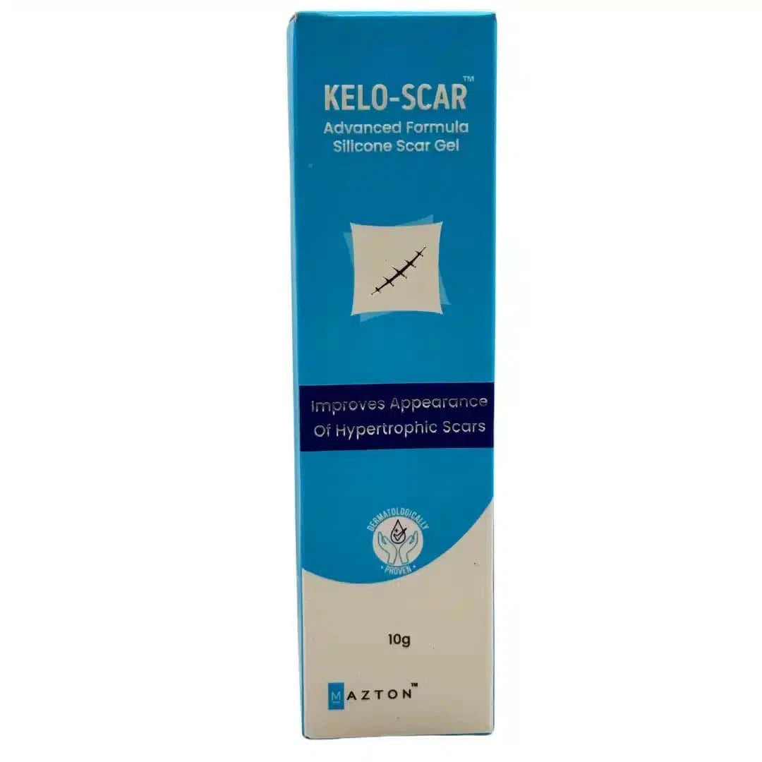 Kelo scar advanced formula silicone scar gel