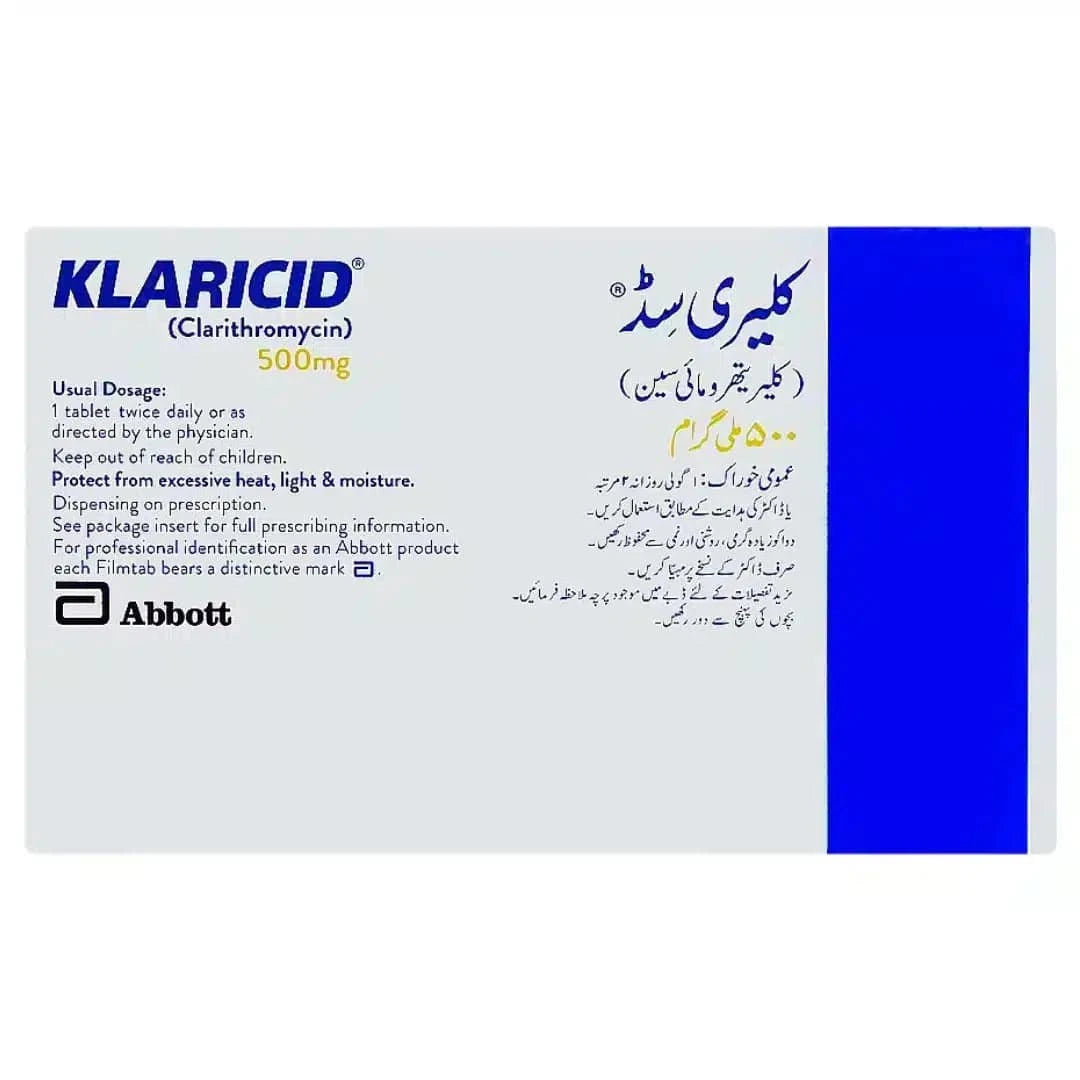 Klaricid Xl Tablets 500Mg