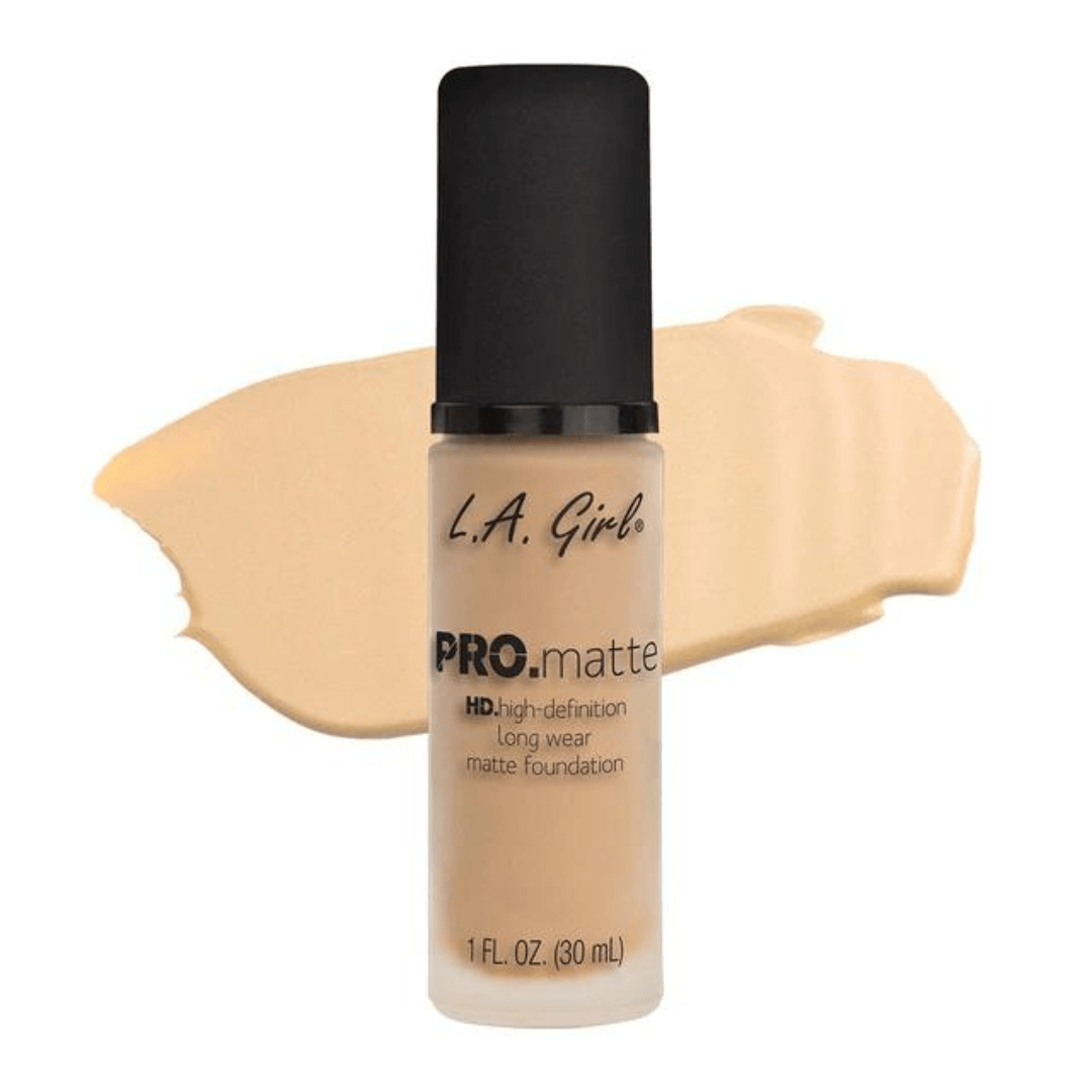 L.A GIRL PRO MATTE HD LONG WEAR MATTE FOUNDATION 30ml IVORY