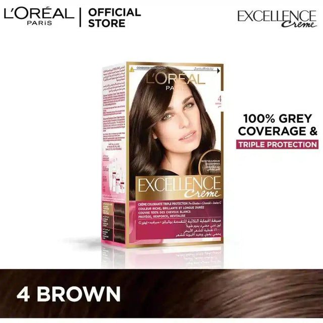 L'OREAL PARIS BROWN 4