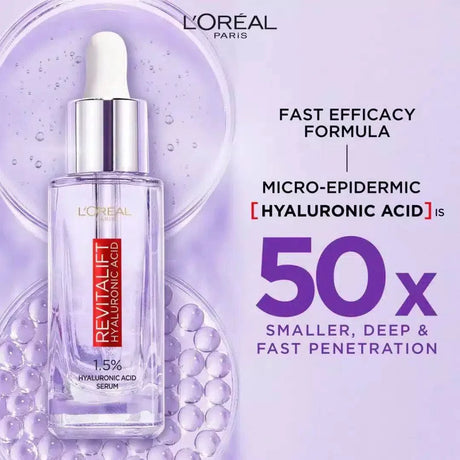 L'OREAL REVITALIFT HYALURONIC ACID SERUM 15ml - dermatologists.pk