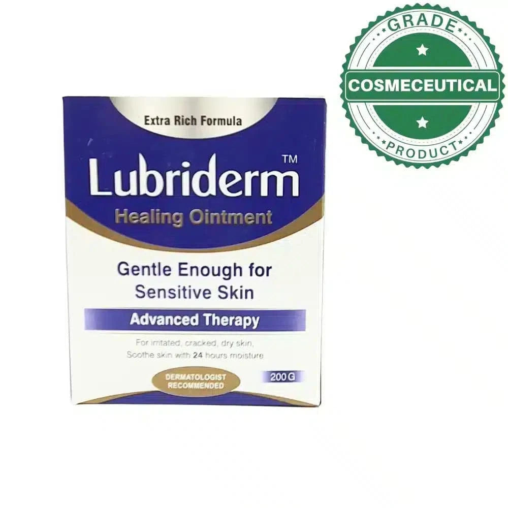 LUBRIDERM HEALING OINTMENT GENTLE ENOUGH FOR SENSITIVE SKIN 200g - dermatologists.pk