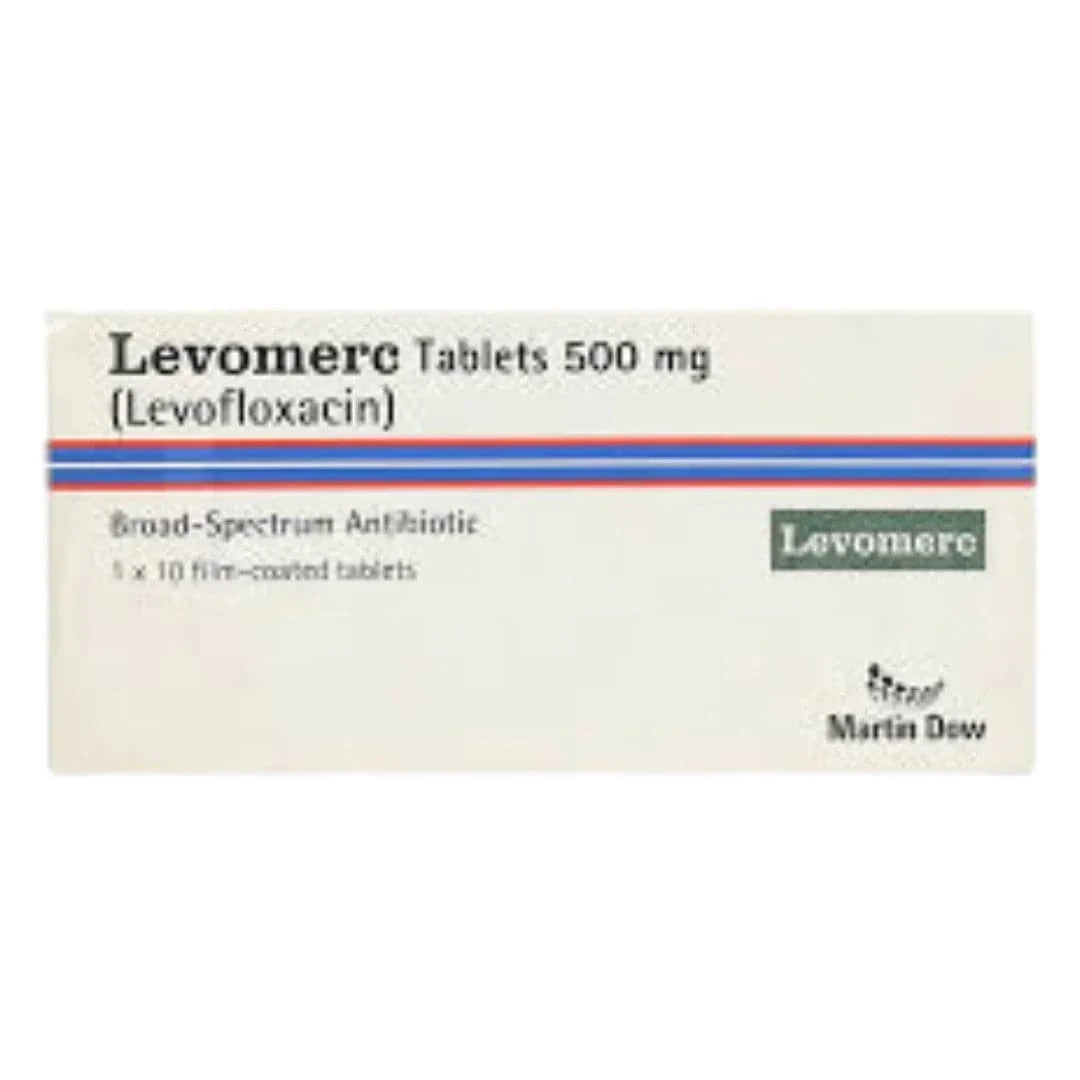 Levomerc Tablets 500Mg (1 Box = 1 Strip)(1 Strip = 10 Tablets)