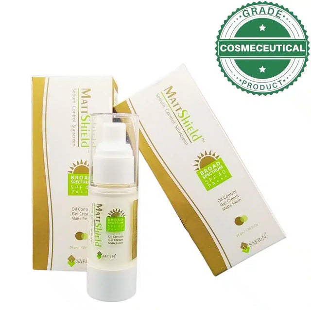 MATT SHIELD SEBUM CONTROL SUNSCREEN SPF40 MATTE FINISH 30gm