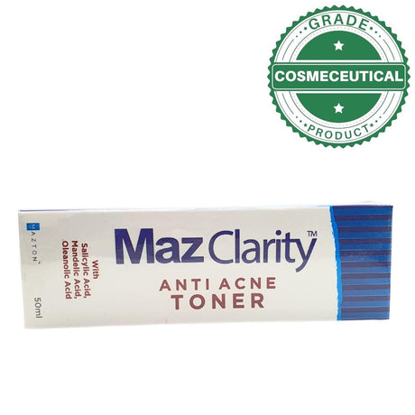 MAZ CLARITY ANTI ACNE TONER 50ml - dermatologists.pk