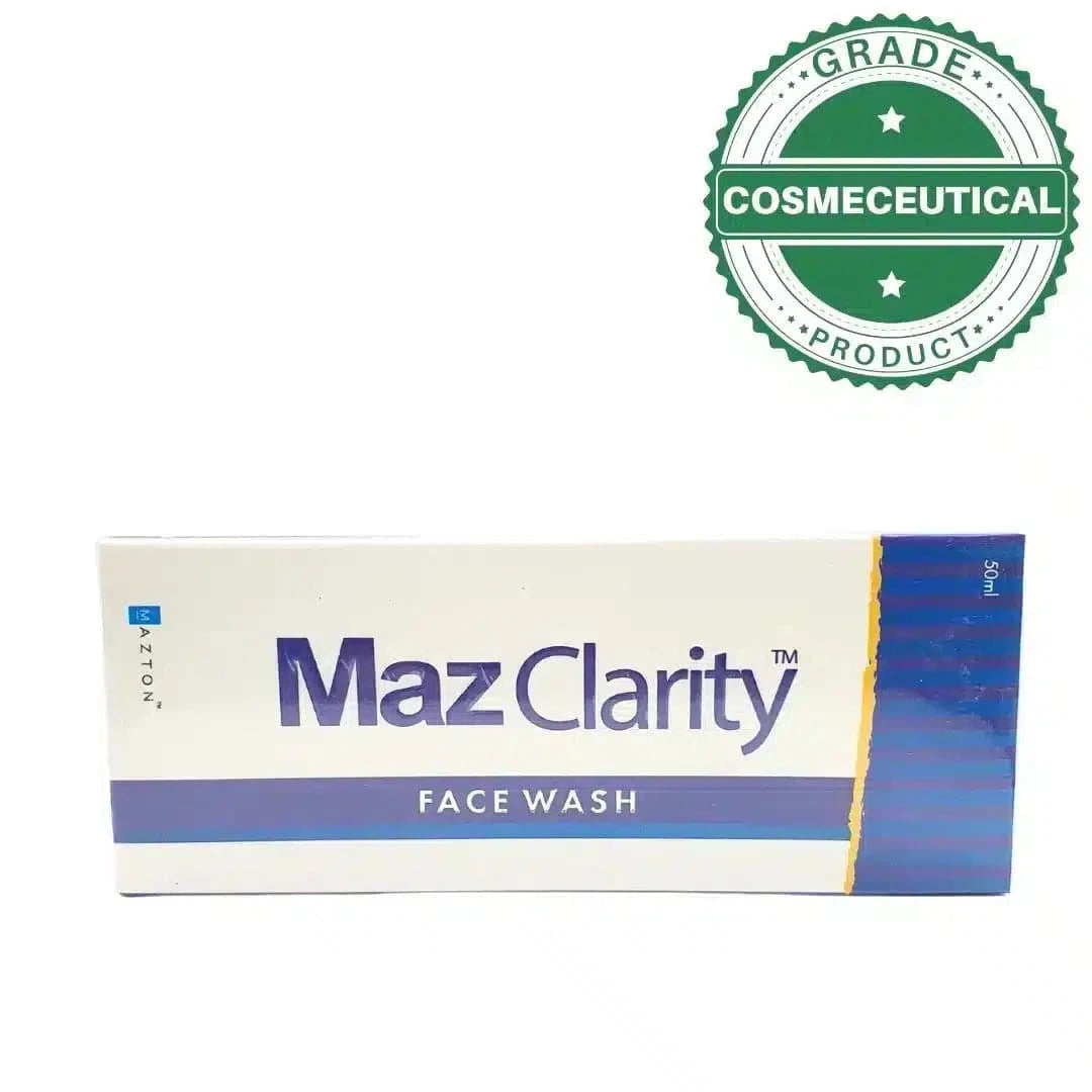 MAZ CLARITY FACE WASH 50ml - dermatologists.pk