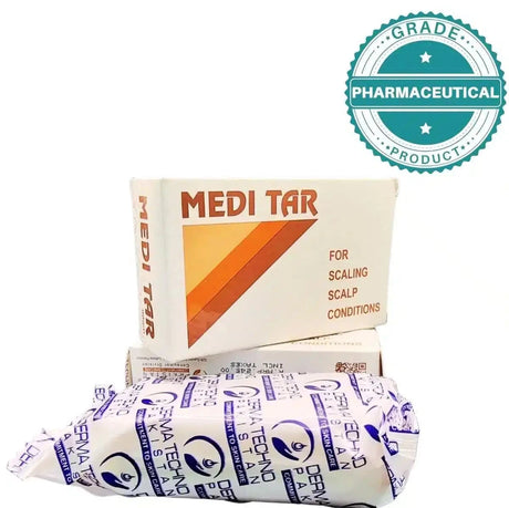 MEDI TAR SOAP FOR SCALING SCALP CONDITIONS 90gm - dermatologists.pk