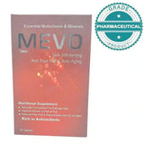 MEVO SKIN WHITENING, ANTI HAIR FALL AND ANTI AGING TABLETS | PACK OF 30 TABLETS - dermatologists.pk