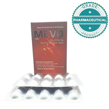 mevo skin whitening tablets