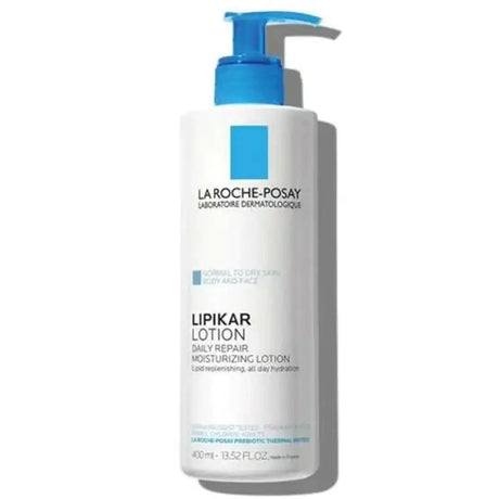 LA ROCHE POSAY DAILY REPAIR MOISTURIZING LOTION BODY AND FACIAL CARE FOR NORMAL TO DRY SKIN 400ml - dermatologists.pk