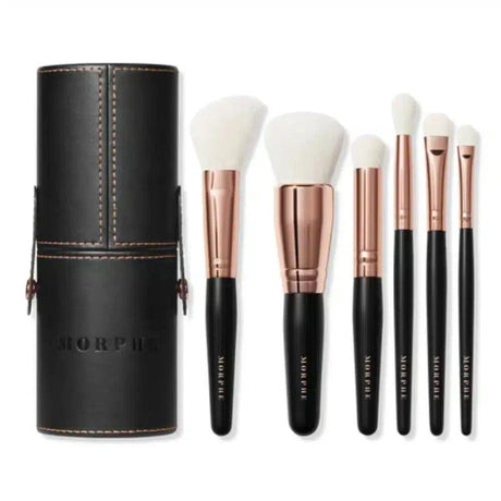 MORPHE ROSE BASE 7-PIECE COSMETIC BRUSH KIT