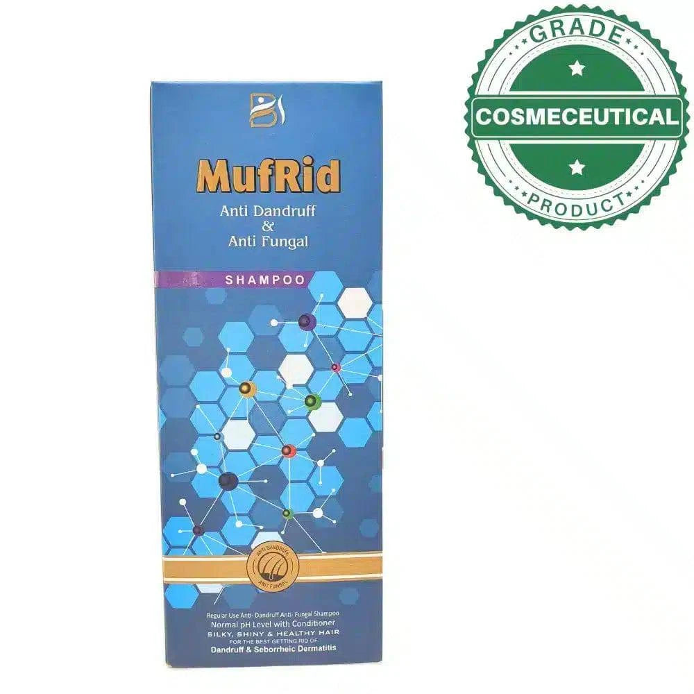 MUFRID ANTI DANDRUFF AND ANTI FUNGAL SHAMPOO 120ml - dermatologists.pk