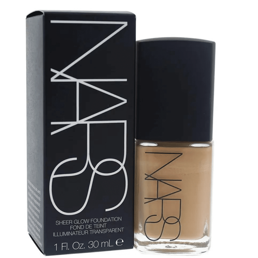 NARS SHEER GLOW FOUNDATION MEDIUM 4 BARCELONA