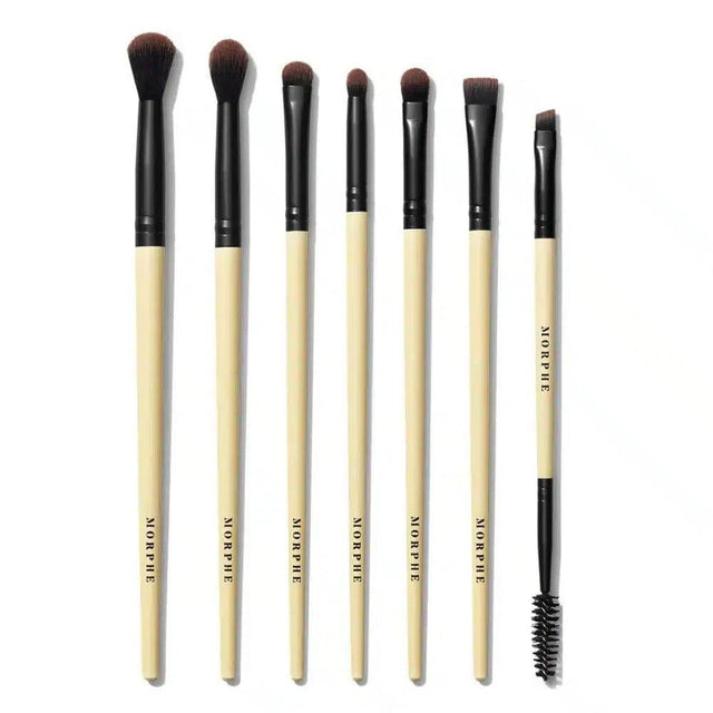 NATURAL BEAUTY MORPHE BAMBOO EYE BRUSH SET 7Pcs