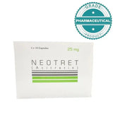 NEOTRET CAPSULES 25mg (3 x 10 capsules) - dermatologists.pk