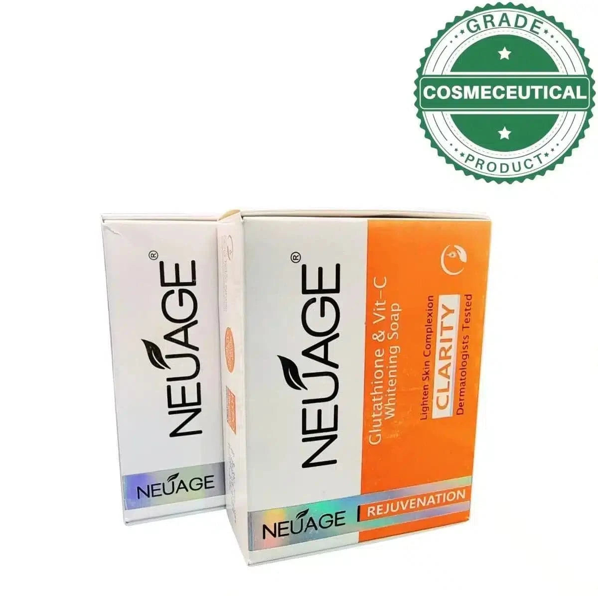 NEUAGE GLUTATHIONE AND VITAMIN-C WHITENING SOAP 100gm - dermatologists.pk