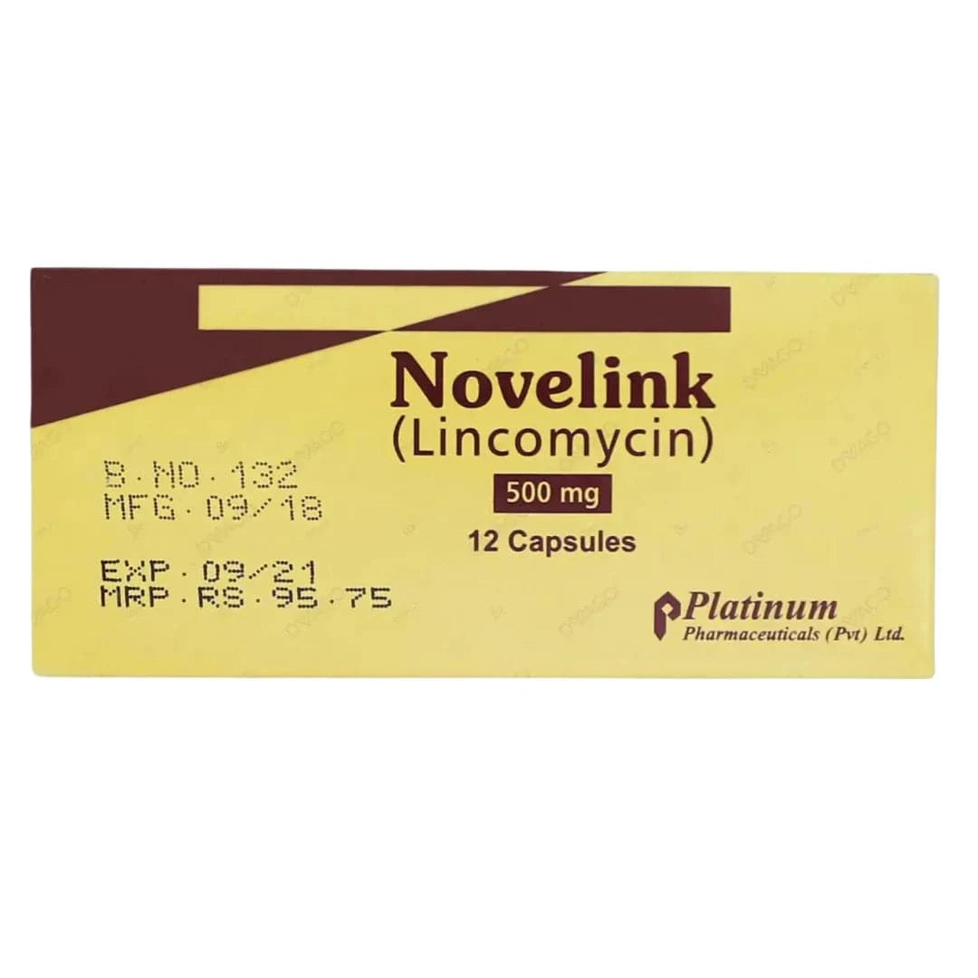 Novelink Capsules 500Mg (1 Strip = 6 Capsules)