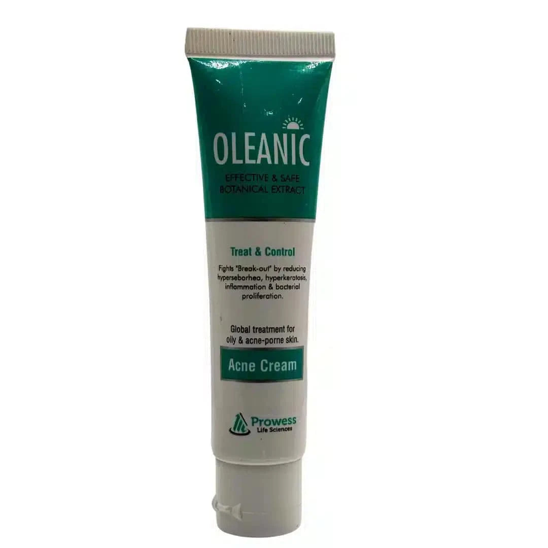 OLEANIC Acne Cream 30g - For Oily & Acne-Prone Skin - Dermatologists.pk - dermatologists.pk