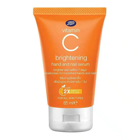 BOOTS 85ML VITAMIN C BRIGHTENING HAND & NAIL SERUM