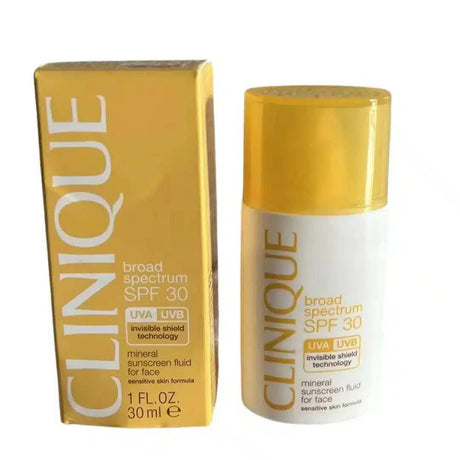 CLINIQUE MINERAL SUNSCREEN FLUID FOR FACE SPF 30 BROAD SPECTRUM 30ml