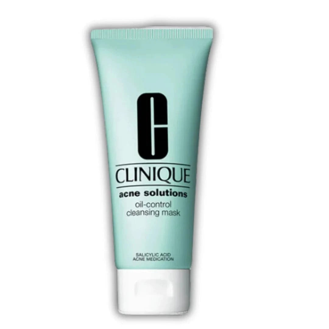 CLINIQUE OIL CONTROL CLEANSING Mask FOR ACNE SOLUTIONS 100ML - dermatologists.pk