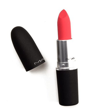 MAC POWDER KISS LIPSTICK IN MANDARIN O 3g