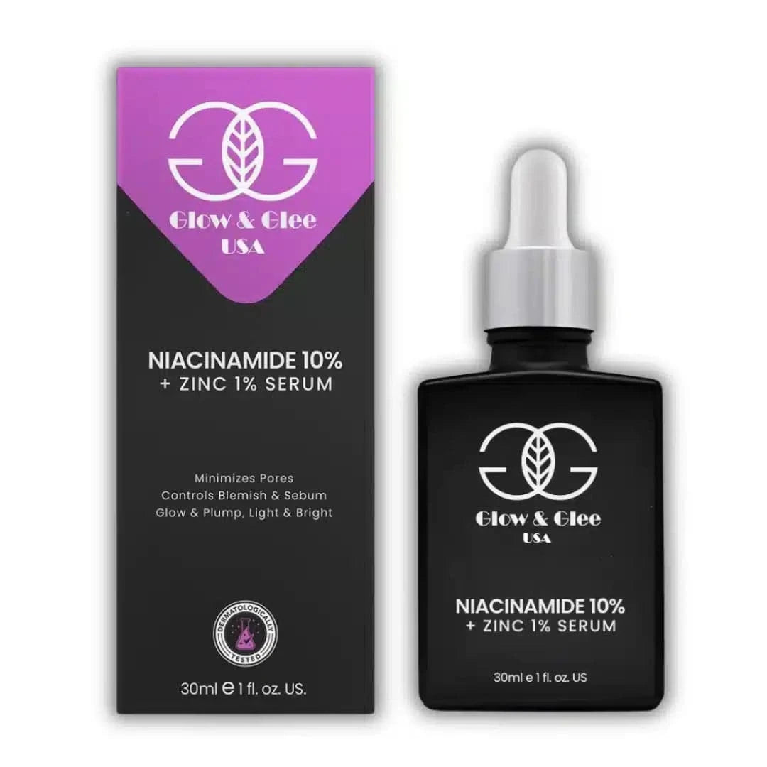 Glow & Glee 30ml Niacinamide 10% + Zinc 1% Serum