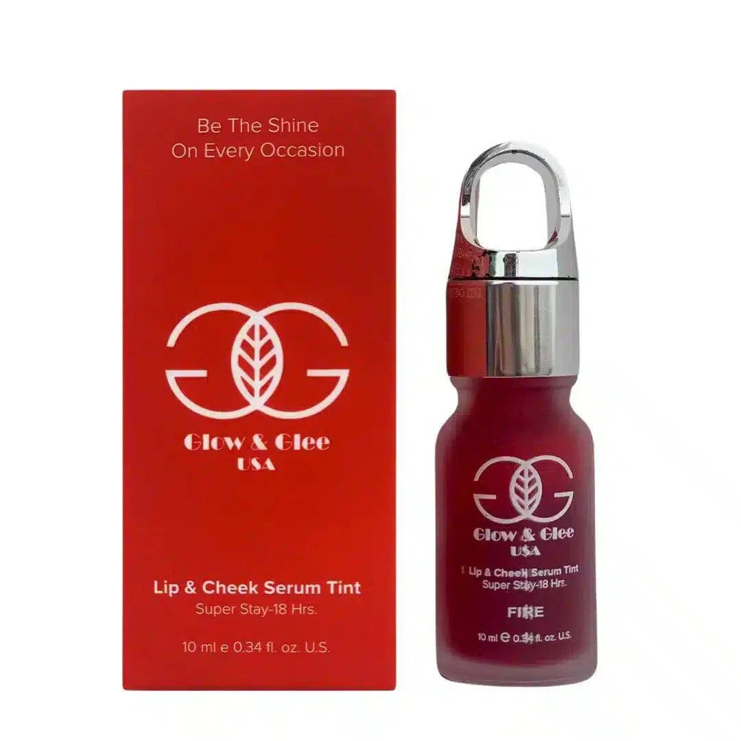 Glow & Glee Lip & Cheek Serum Tint Fire