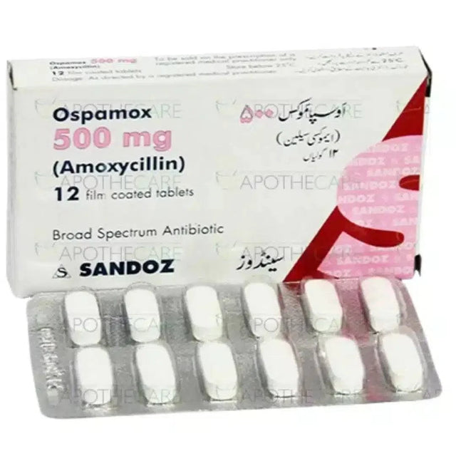 Ospamox Tablets 500Mg