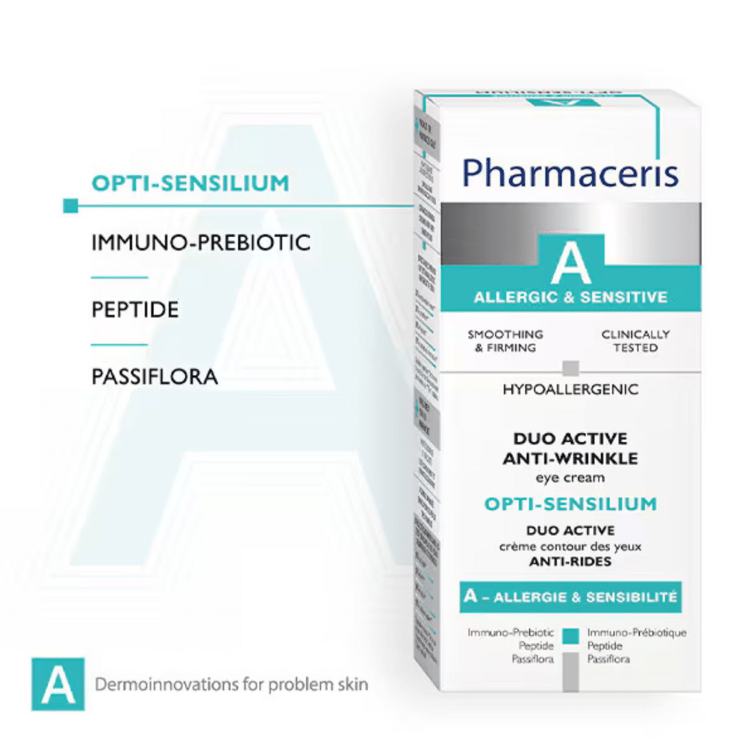 PHARMACERIS A Opti-Sensilium Duo-Active Anti-Wrinkle Eye Cream (15ml)