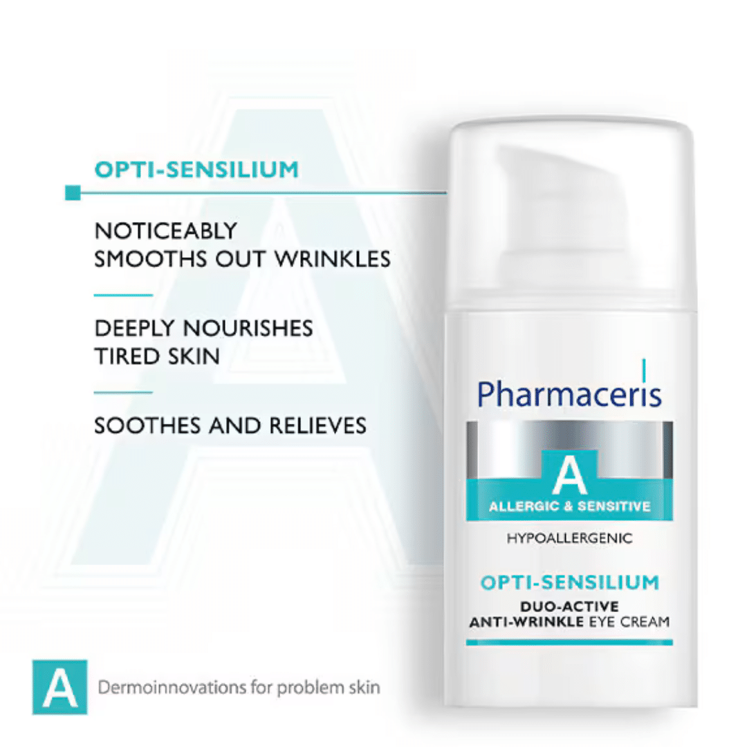 PHARMACERIS A Opti-Sensilium Duo-Active Anti-Wrinkle Eye Cream (15ml)