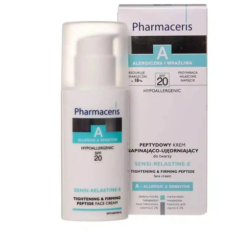 PHARMACERIS A Sensi-Relastine-E Firming Peptide Cream with SPF 20