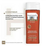 PHARMACERIS H-KERATINEUM Shampoo for Damaged Hair (250ml